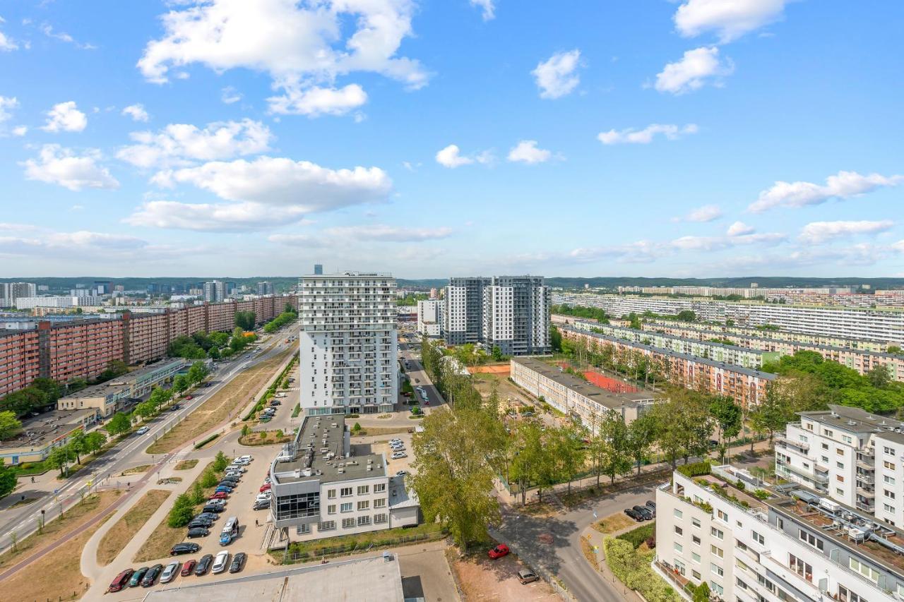 Top Floor Z Widokiem Na Morze By Downtown Apartments Gdansk Exterior photo