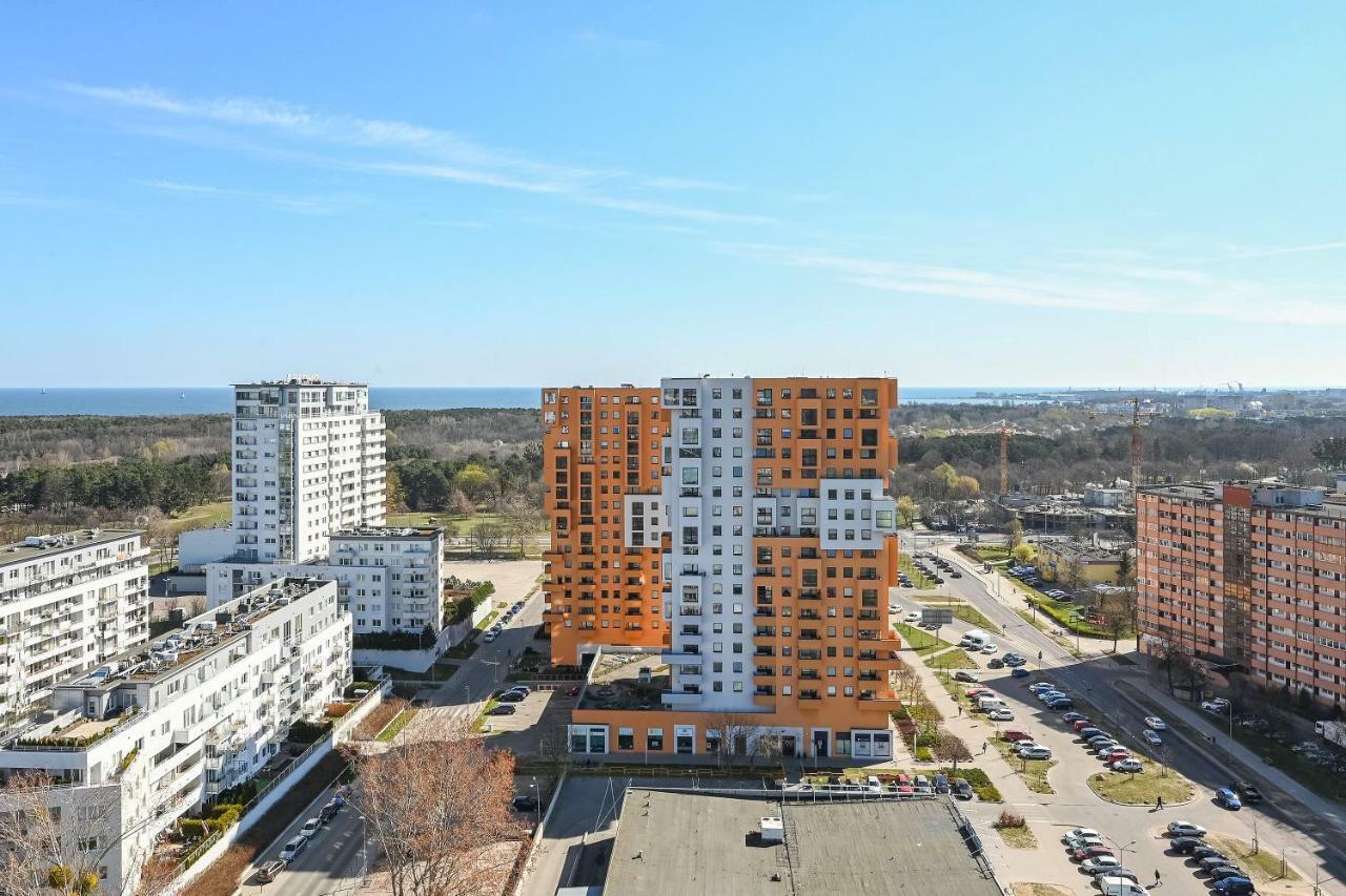 Top Floor Z Widokiem Na Morze By Downtown Apartments Gdansk Exterior photo